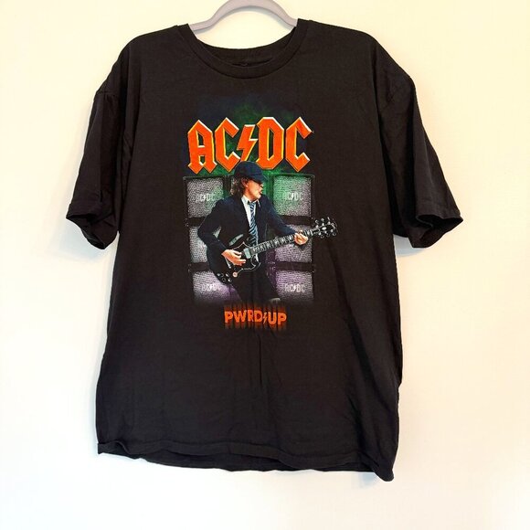 🎸 AC/DC "PWR/UP" 2024 Europe Tour Tee - Picture 1 of 4